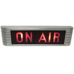 RCA Victor "On Air" Lighted Recording Sign