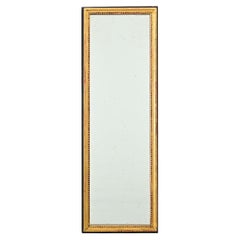 French 19th Century Narrow Gilt Mirror