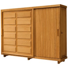 Guillerme & Chambron for Votre Maison Large Cabinet or Wardrobe