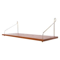 Danish Modern Teak Wall Shelf