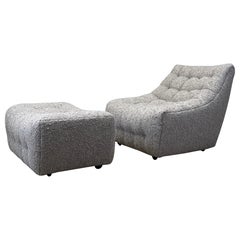 Lounge Chair and Ottoman by Milo Baughman