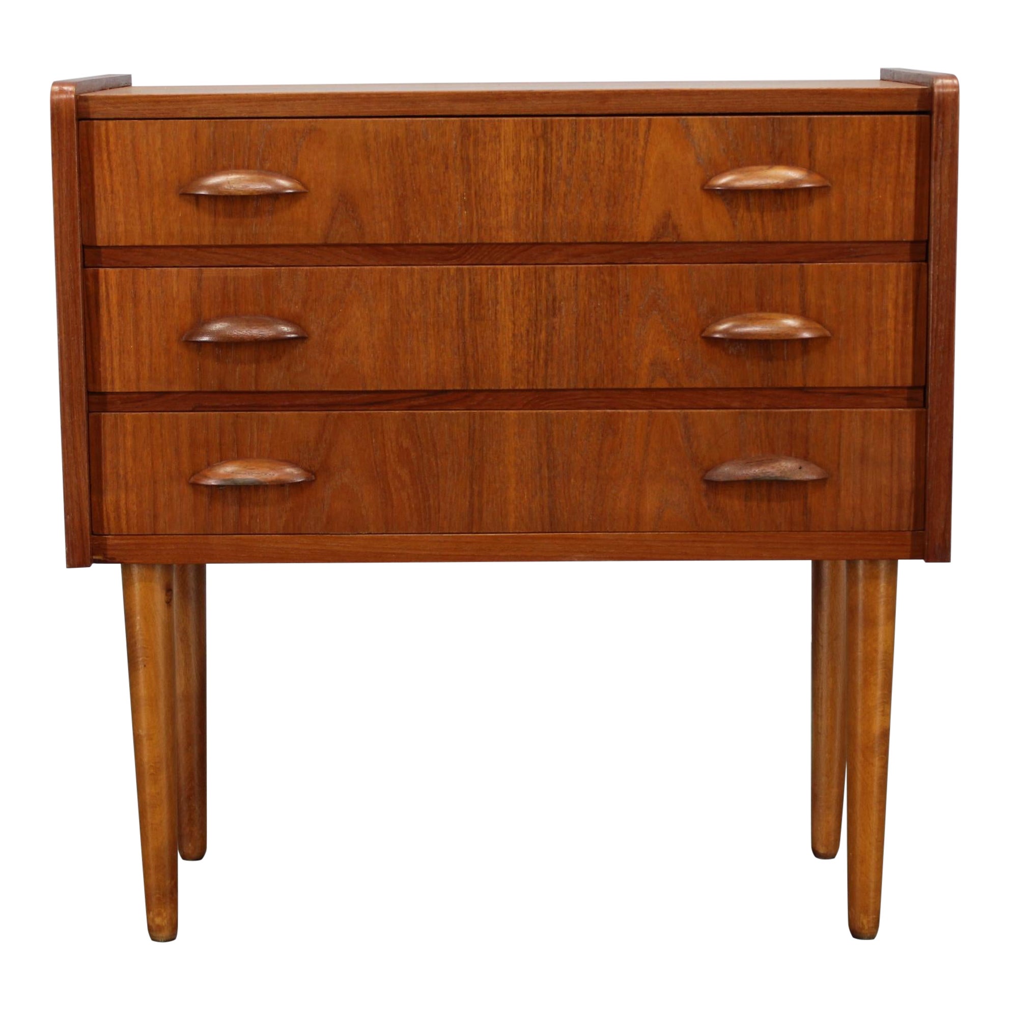 1960er Jahre Dänische Kommode aus Teakholz
