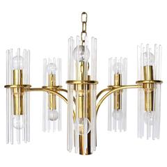 Gaetano Sciolari Chandelier for Lightolier, Italy