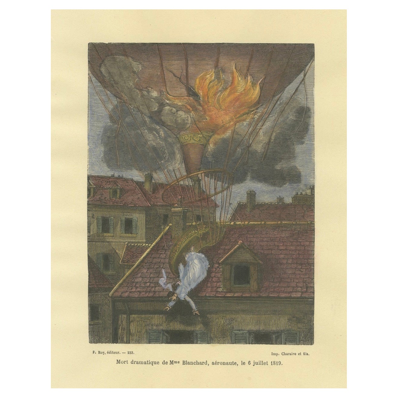 Aeronaut's End in 1819: Mme. Blanchards Ballontragödie in Paris
