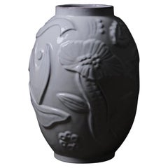 Grand vase d'Anna-Lisa Thomson pour Upsala Ekeby, Suède, années 1940