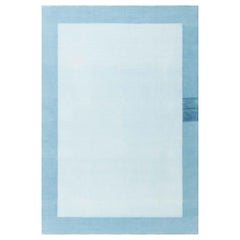 Doris Leslie Blau Vintage Indian Dhurrie Blue Rug