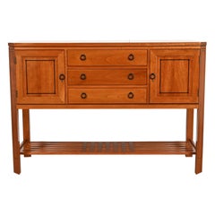 Stickley Arts & Crafts Kirschbaumholz Sideboard oder Barschrank