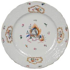 Chinese Export Pseudo Armorial Charger 1