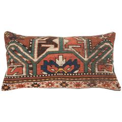 Antique Pillow, Caucasian Karabagh Rug Frag