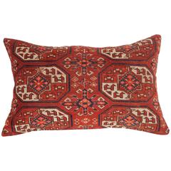 Antique Pillow, Ersari Turkmen Rug 'Fragment'.