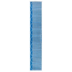 Doris Leslie Blau Vintage Indian Cotton Double Sided Runner (Chemin de table en coton indien vintage)