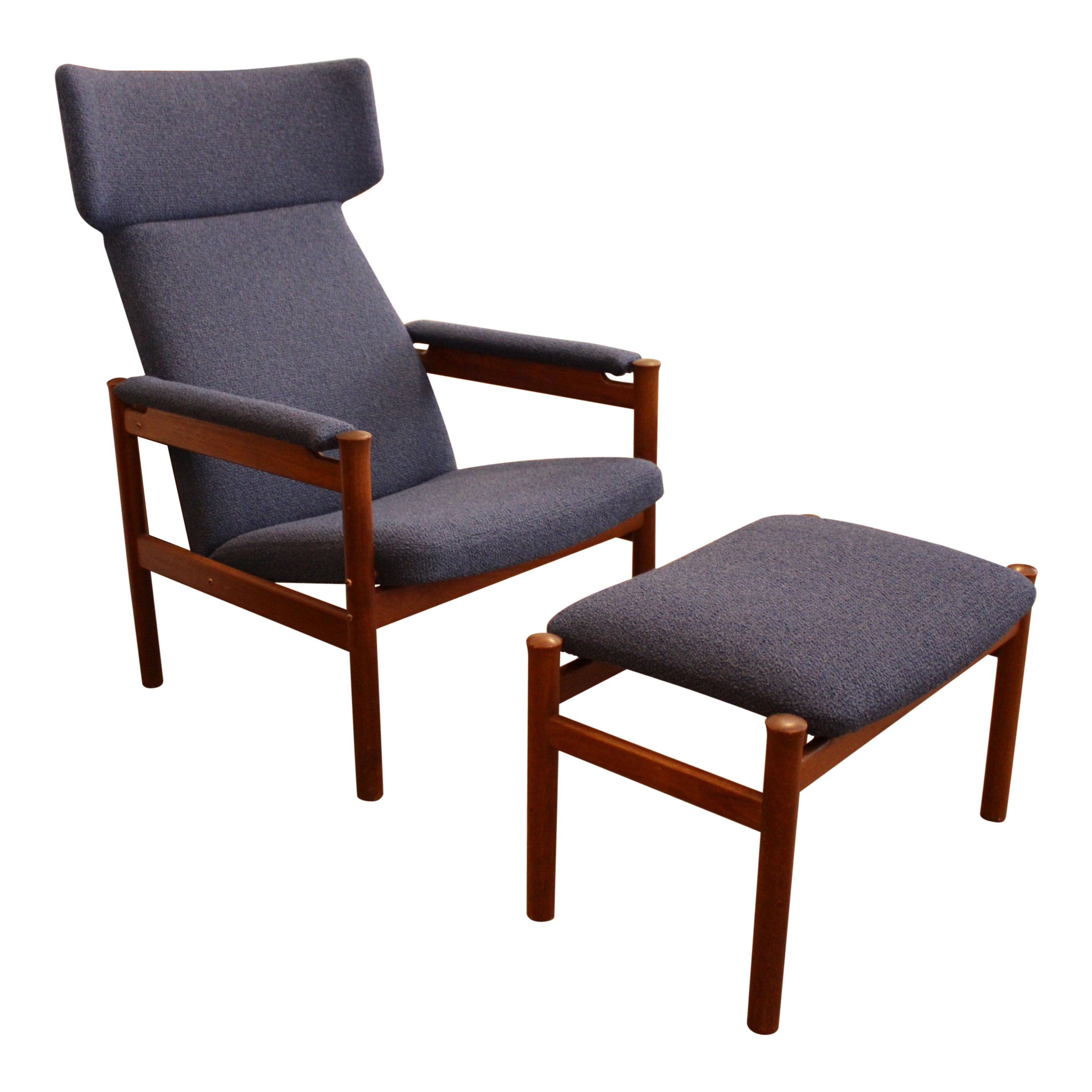 Chaise à oreille Modèle 4365, Soren pour Fritz Hansen, vers 1960 en vente