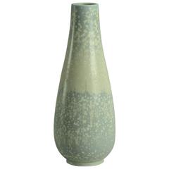 Vase with Gray Matte Crystalline Glaze by Gunnar Nylund