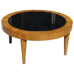 American Period Art Moderne Walnut Coffee Table 11
