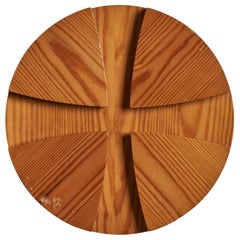 Designer danois, applique murale, pin, Danemark, années 1970