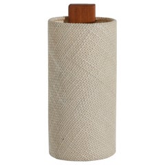 Lampada da parete di design svedese, teak, tessuto, Svezia, C.C. anni '50