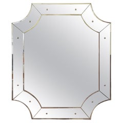 Large French 1940s Mirror