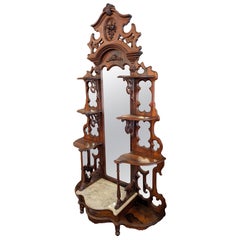 Victorian Rosewood Etegere