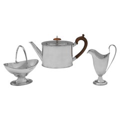 1935 Neoclassical Sterling Silver Tea Set – Gift or Collector’s Treasure