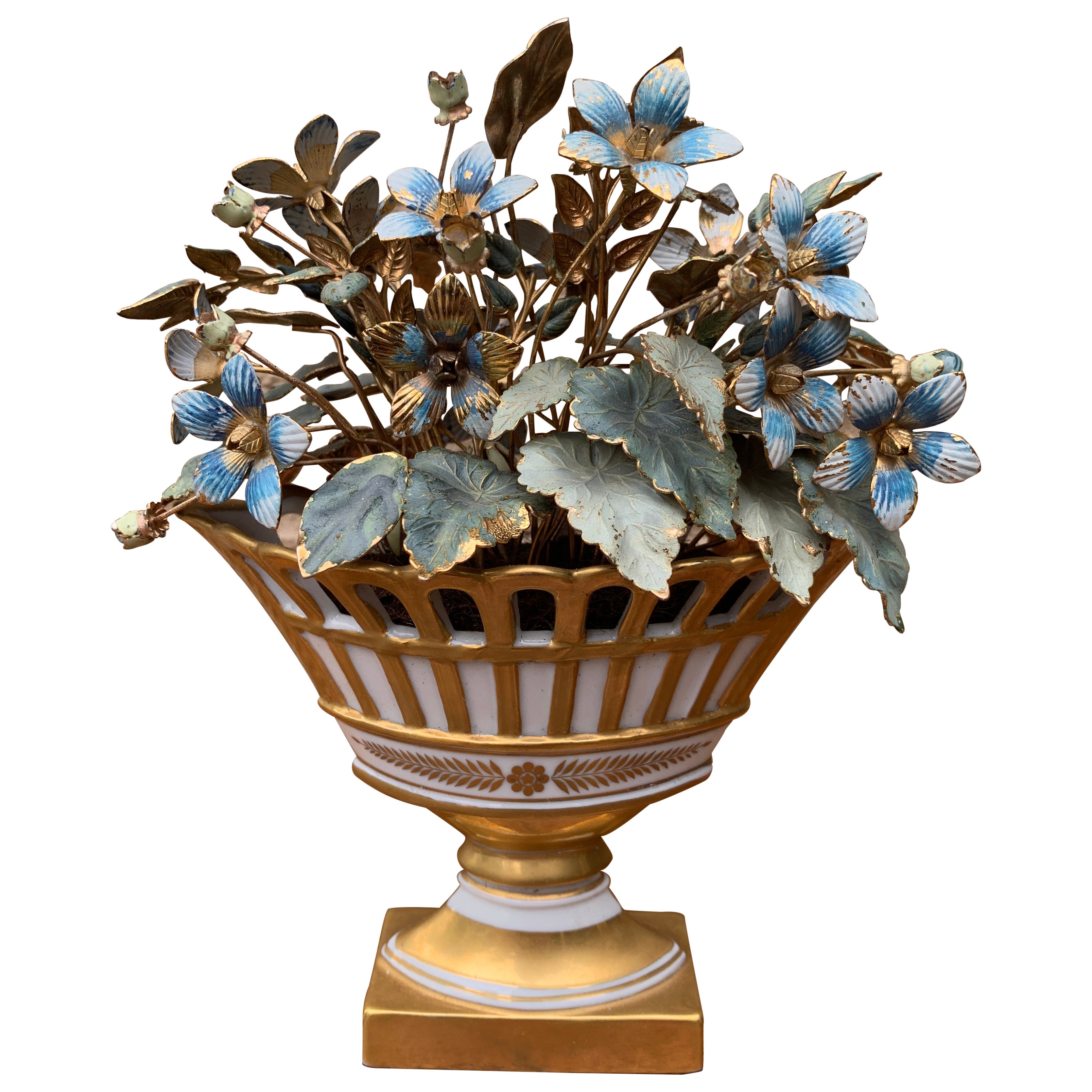 Ramo de flores esmaltadas Fleurs Des Siècles de Jane Hutcheson para Gorham