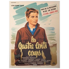THE 400 BLOWS 1959 Grande Film Francese Stile Poster cinematografico, Boris Grinsson