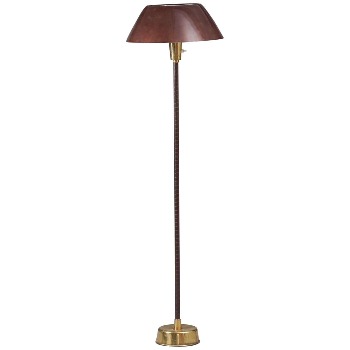 Lampadaire modèle "Ihanne"/"Senator", Lisa Johansson-Pape, Orno Oy, années 1950
