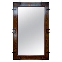 Art Deco Walnut Mirror
