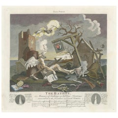Hogarth's Final Satire: The Bathos 1753 Masterpiece, Re-Published in 1800