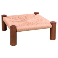 Banco Guarujá – Natural Wood Stool or Side Table by Aurelio Martinez Flores