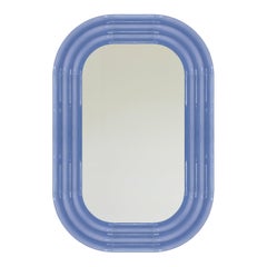 Specchio in ceramica Contemporary 'ELO 6' di Pani Jurek, 120-80 Lilac