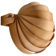 Translandia, Wall Light, Pine, Denmark, 1970s