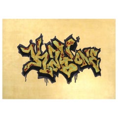 Boccara Rug "Graffiti" - French Wool and Silk Rug - Hand Knotted