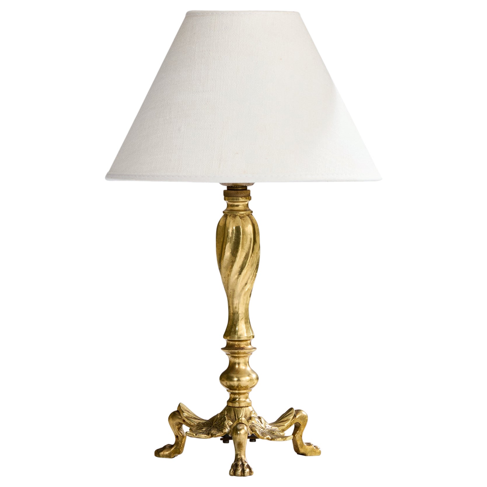PAF, Lampada da tavolo, Ottone, Svezia, anni '50
