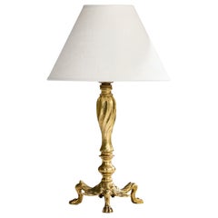 PAF, Table Lamp, Brass, Sweden, 1950s