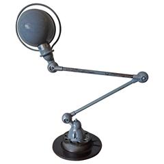 Industrial Two-Armed Grey Lamp by Jieldé 7