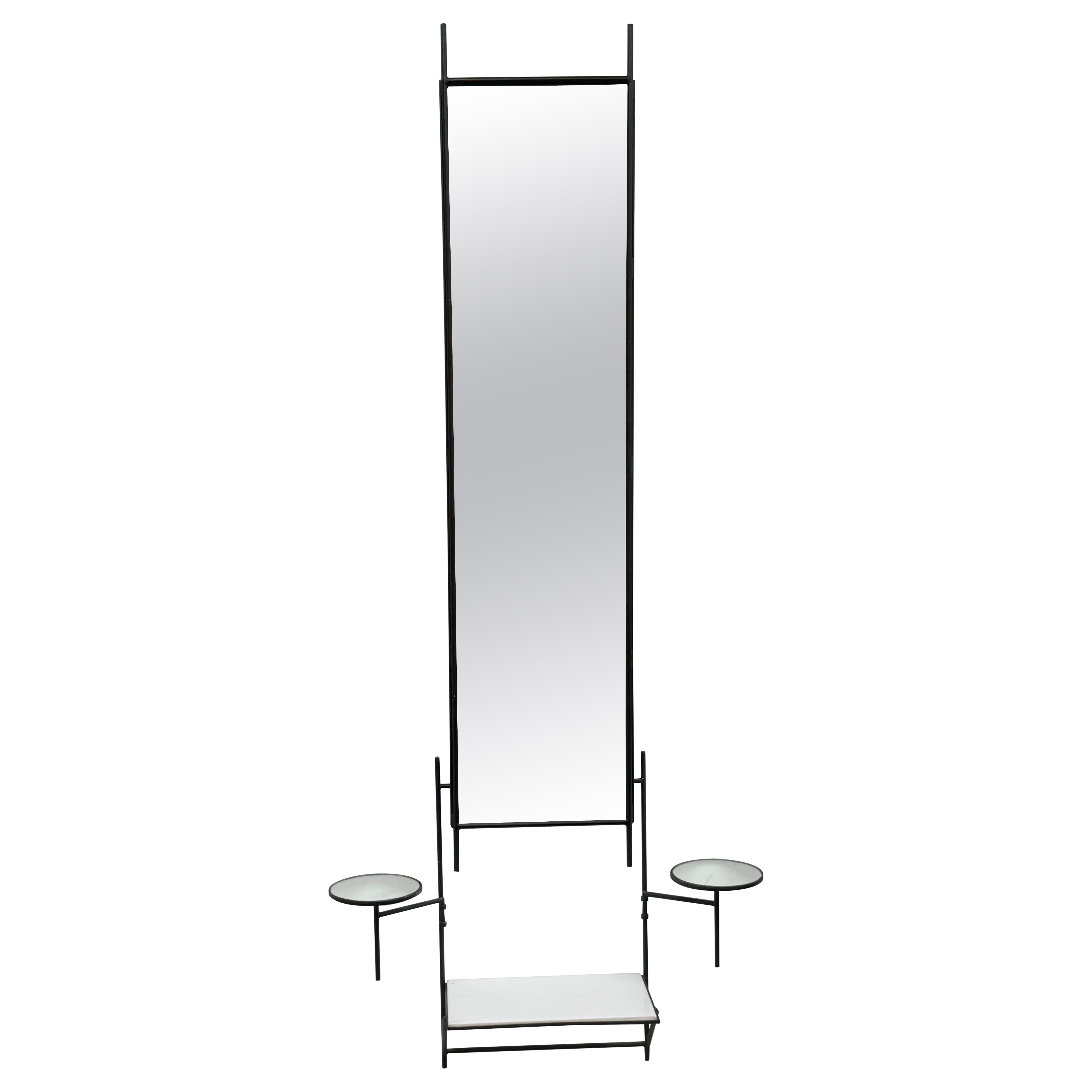 Paul McCobb for Bryce Originals Wall Mounted Mirror Console, Circa 1950s