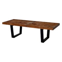Nelson Slat Bench by George Nelson for Herman Miller