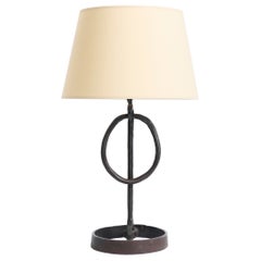 Forged Iron Table Lamp