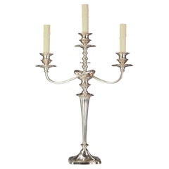 Lampada a candelabro antica in stile Art Nouveau - Illuminazione da tavolo Eleg