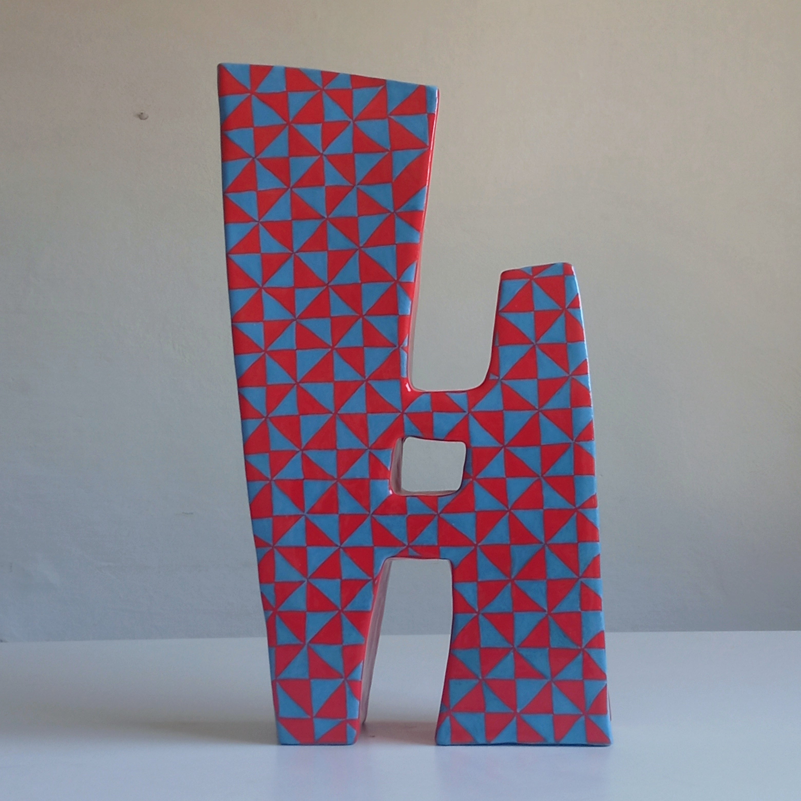 COMMUNICATING VASES 1 - Terracotta- XXI Century - by Chiara Berta Artist