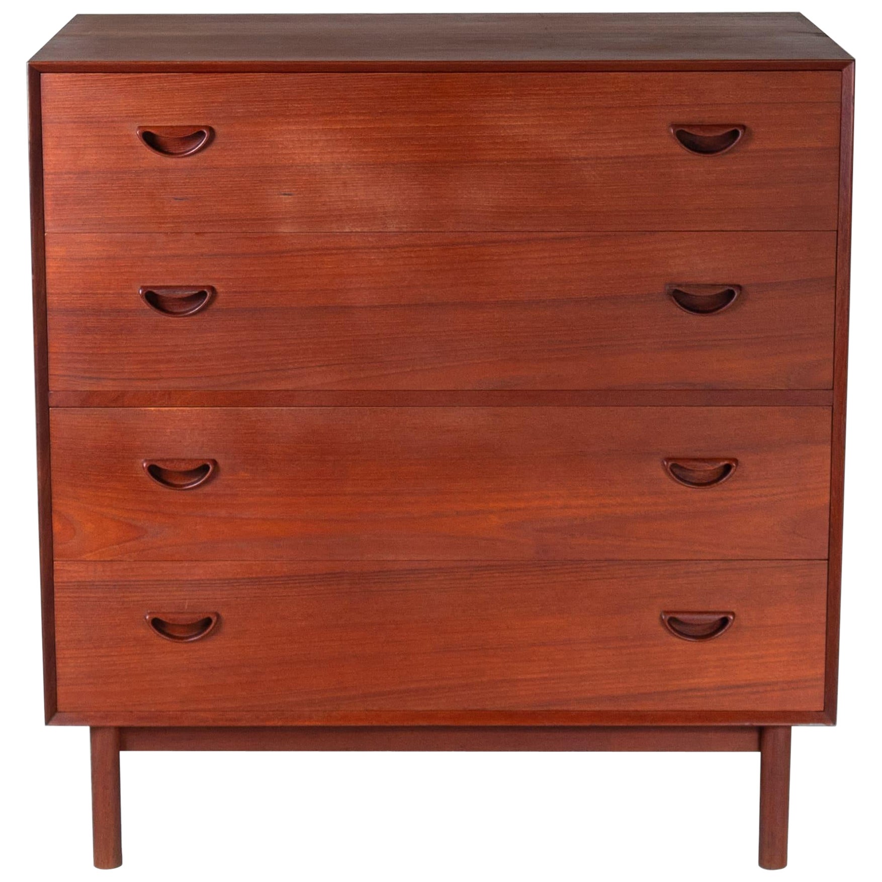 Peter Hvidt and Orla Mølgaard-Nielsen chest of drawers, Søborg Møbelfabrik, 1954