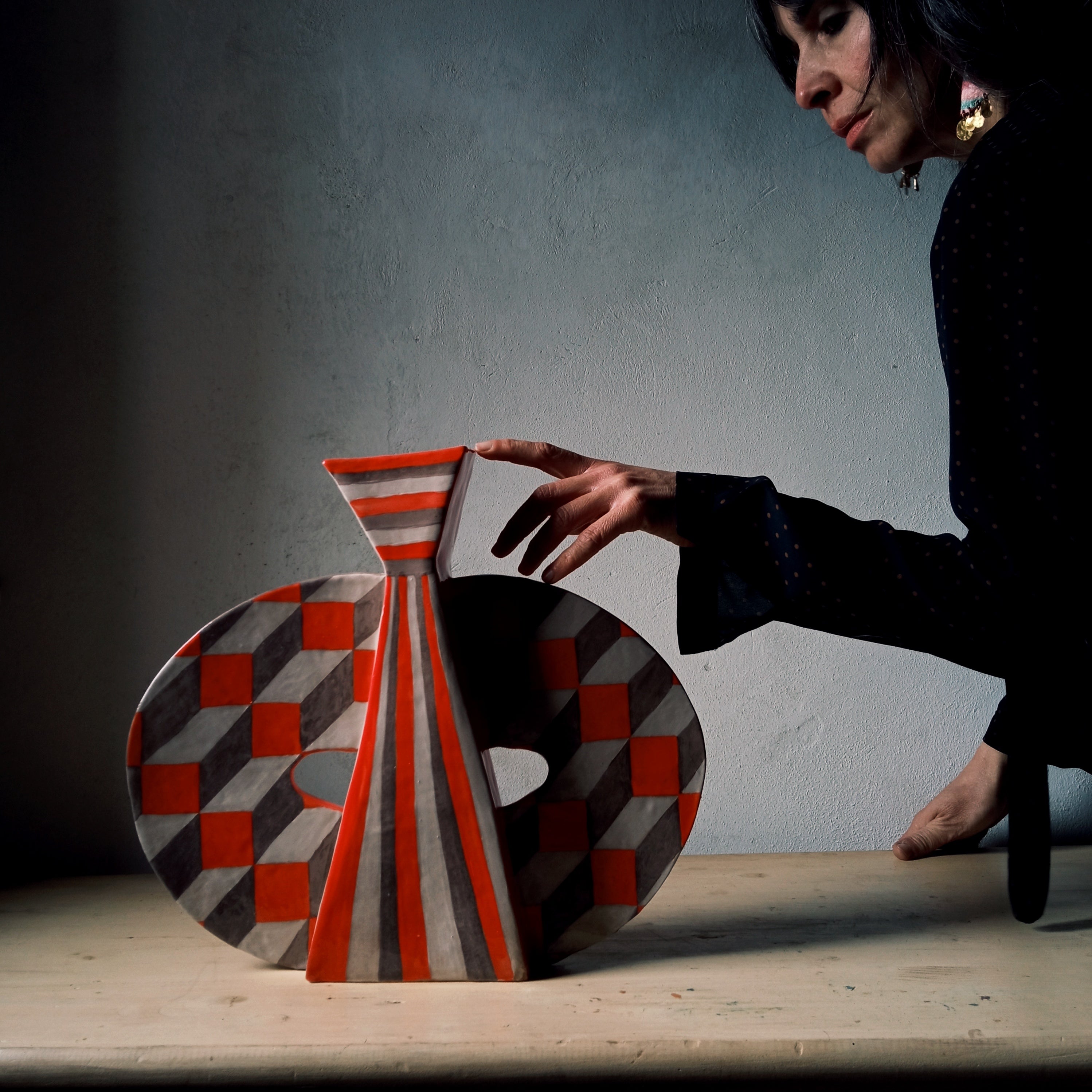 WILD  - Terracotta- XXI Century - by Chiara Berta Artist