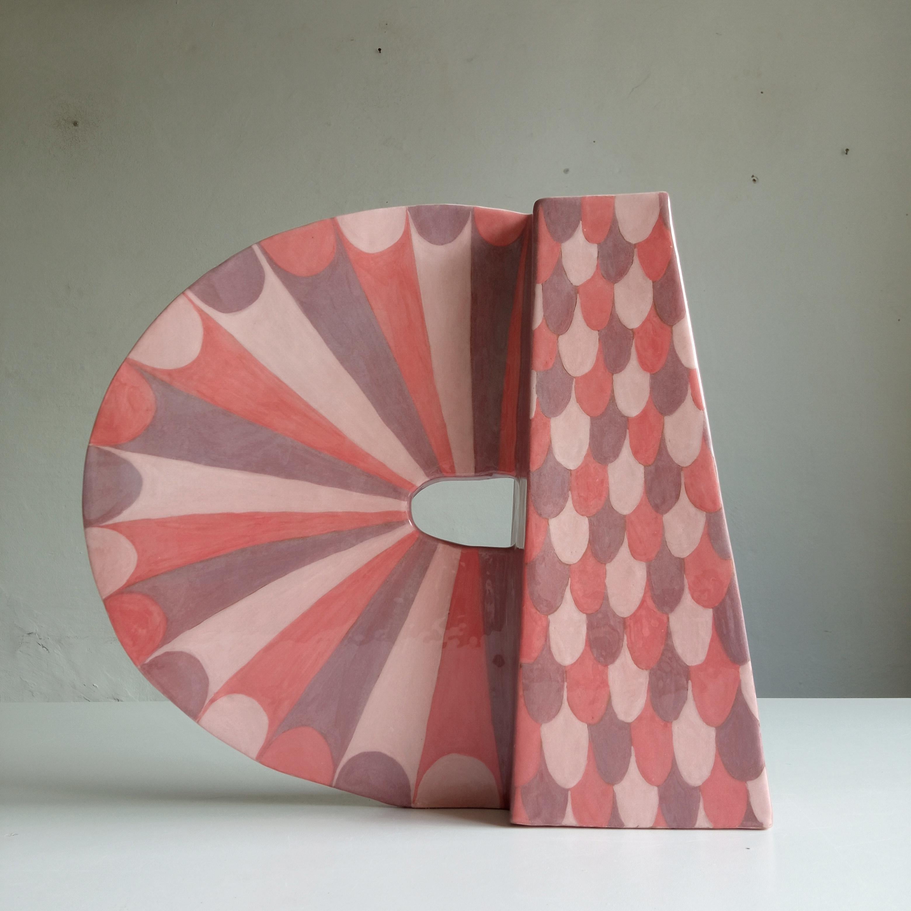ANGEL PINK - Terracotta- XXI Century - by Chiara Berta Artist