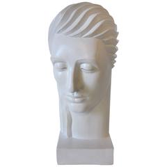 Art Deco Styled Female Bust