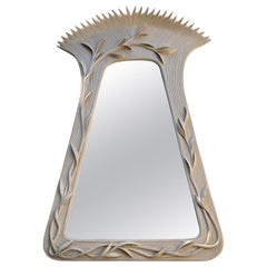 Miroir sculptural unique par Betty Cobonpue - Collection Sculptura