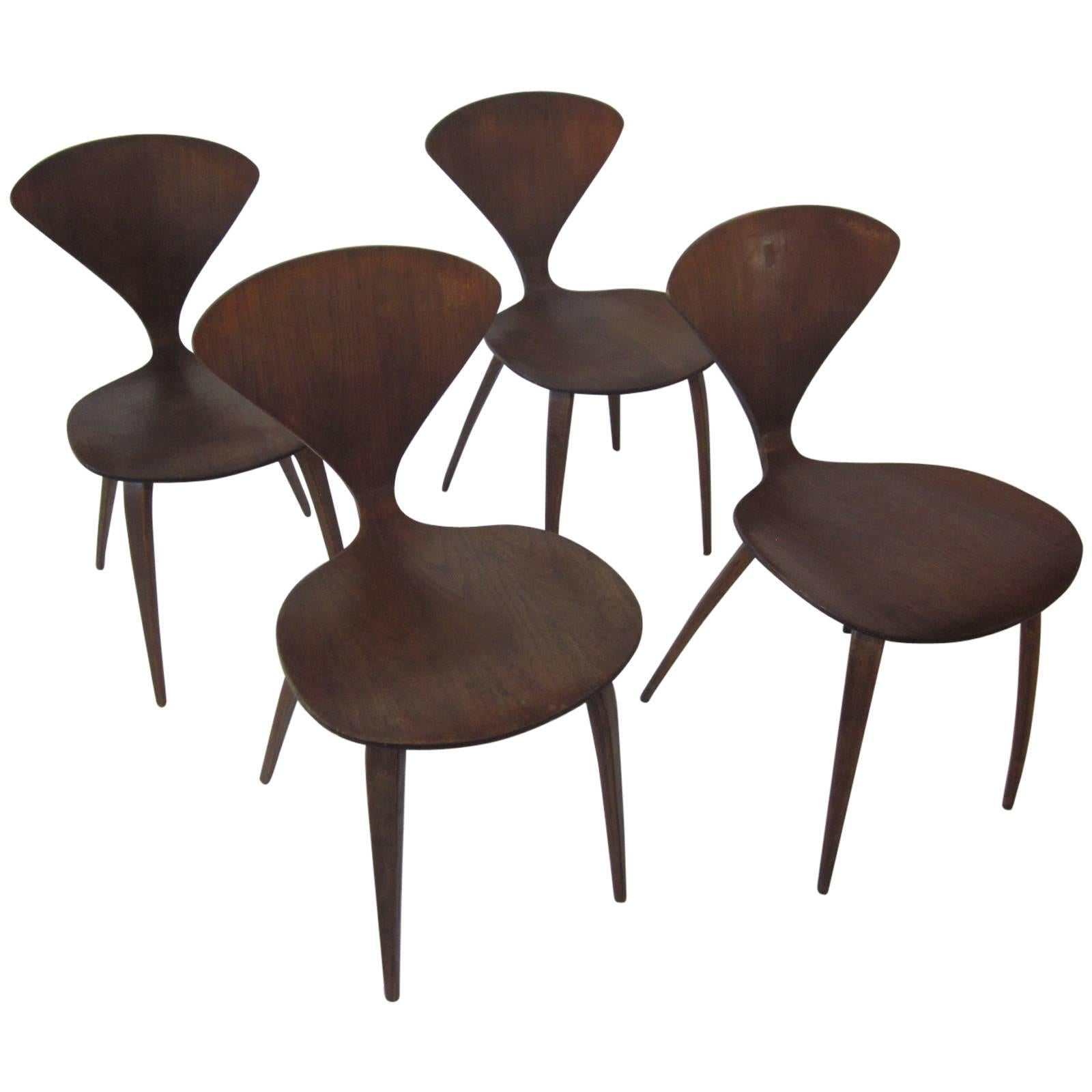 Plycraft Norman Cherner Side Chairs