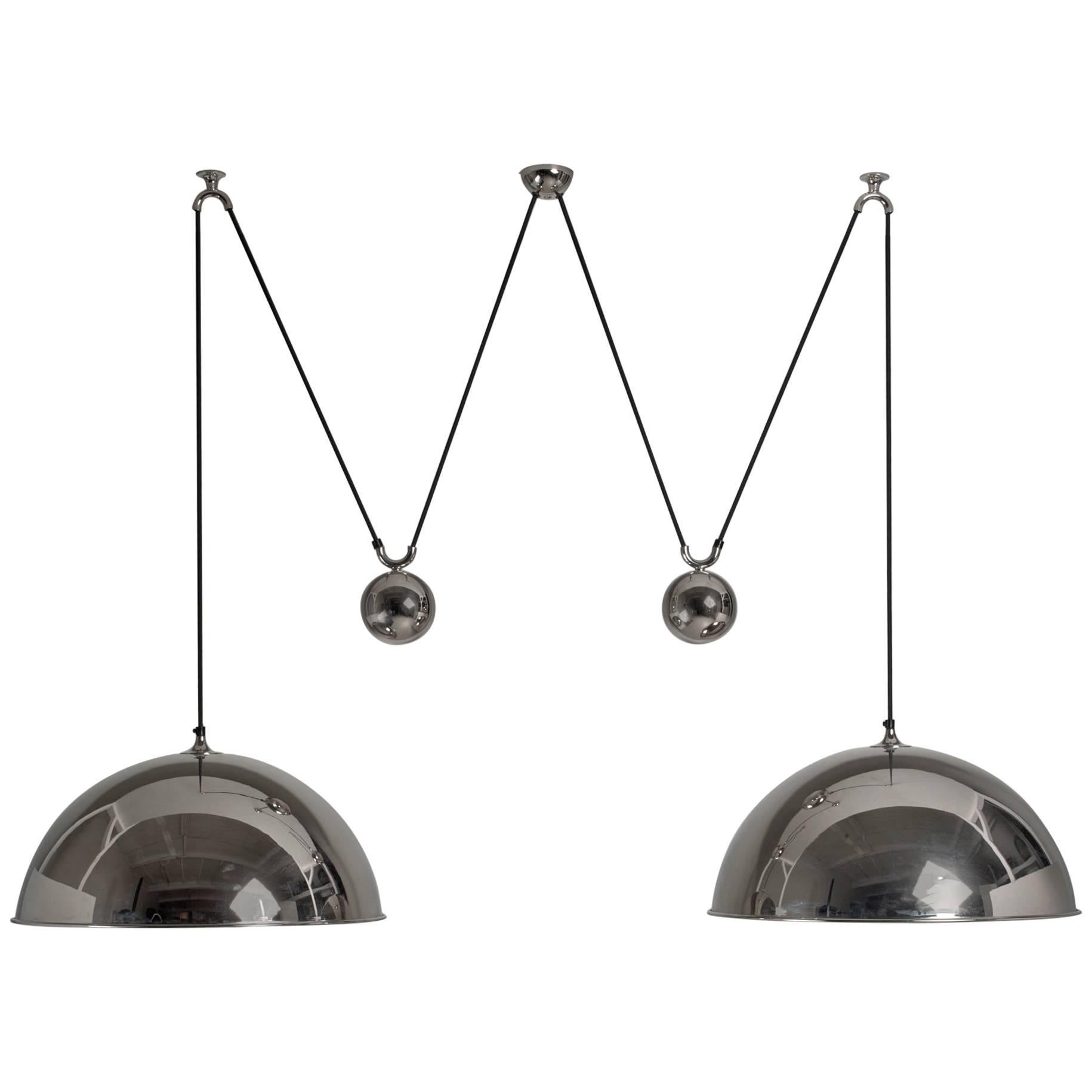 Florian Schulz Double Nickel Posa Pendants with Counterweights, Germany