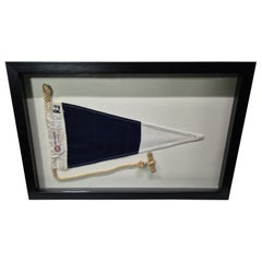 Nautical Signal Pennant in Shadowbox Frame