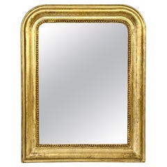 19th Century Louis Philippe Wall Giltwood Mirror