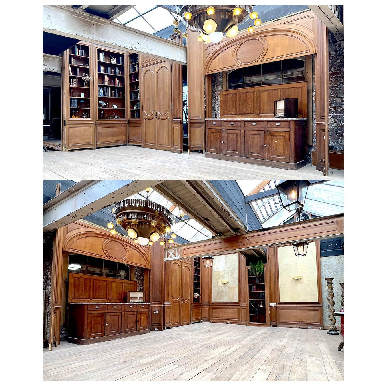 Pariser Boiserie im Empire-Stil - 20 laufende Meter